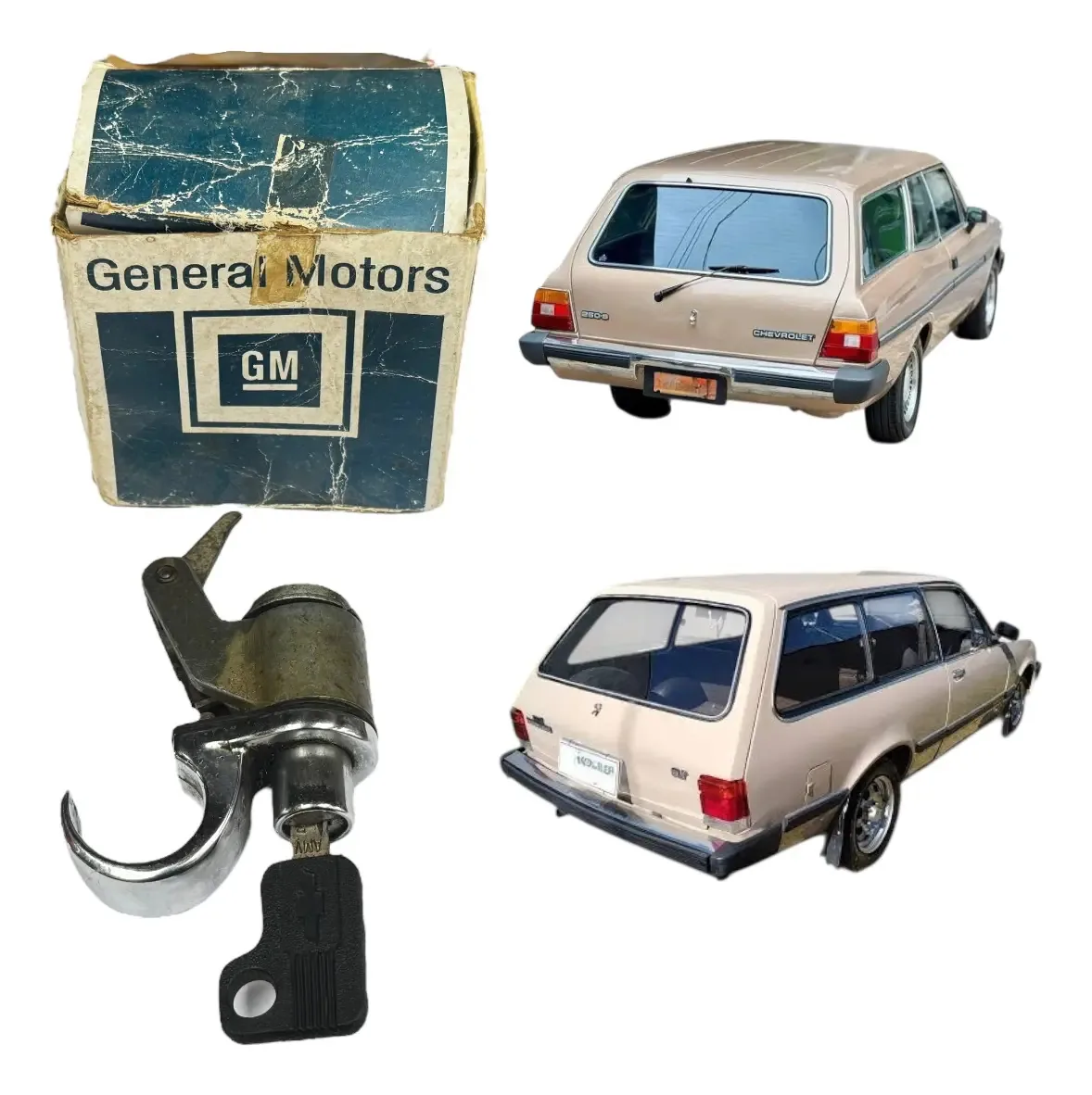 Cilindro Maçaneta Fechadura Porta Malas Marajo 81/86 Caravan