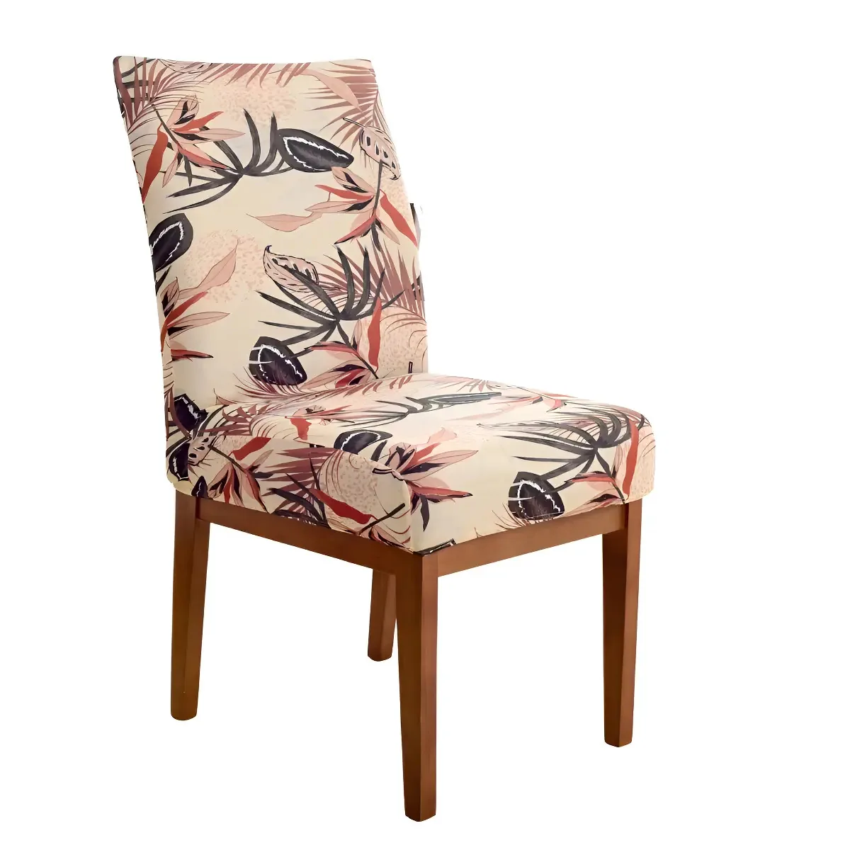 4 Capas Para Cadeira De Jantar Estampada Premium Full Cor Boho