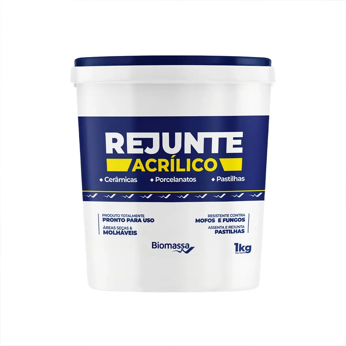 Rejuntamento Pronto Uso P/ Banheiros Facil Aplicação 1kg