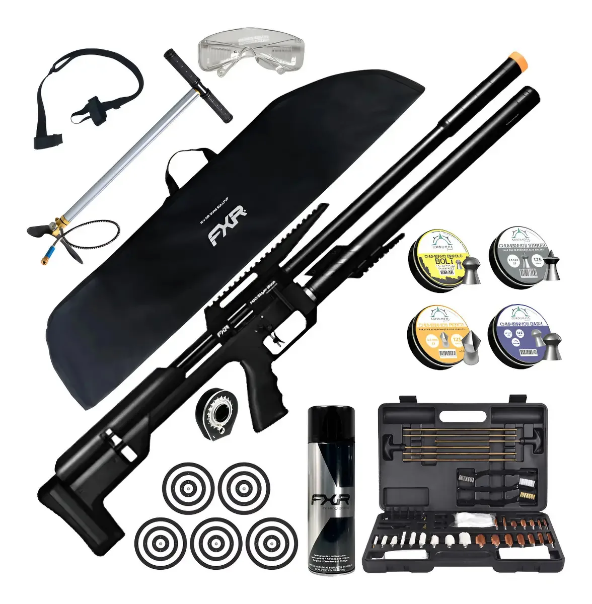 Carabina Fixxar Artemis M60 Slayer Black 5,5mm Bomba Pcp
