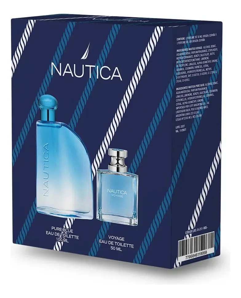 Nautica Pure Blue 100ml + Voyage 50ml