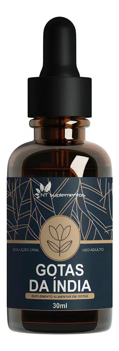 Gotas Da India 30ml - Fortalecimento Para Unha E Cabelo