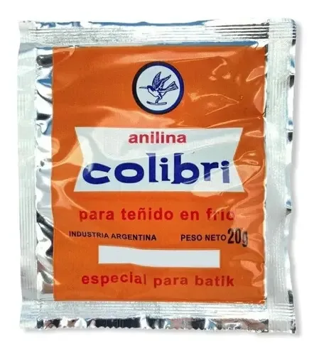 Anilinas Colibrí Color Electric Blue