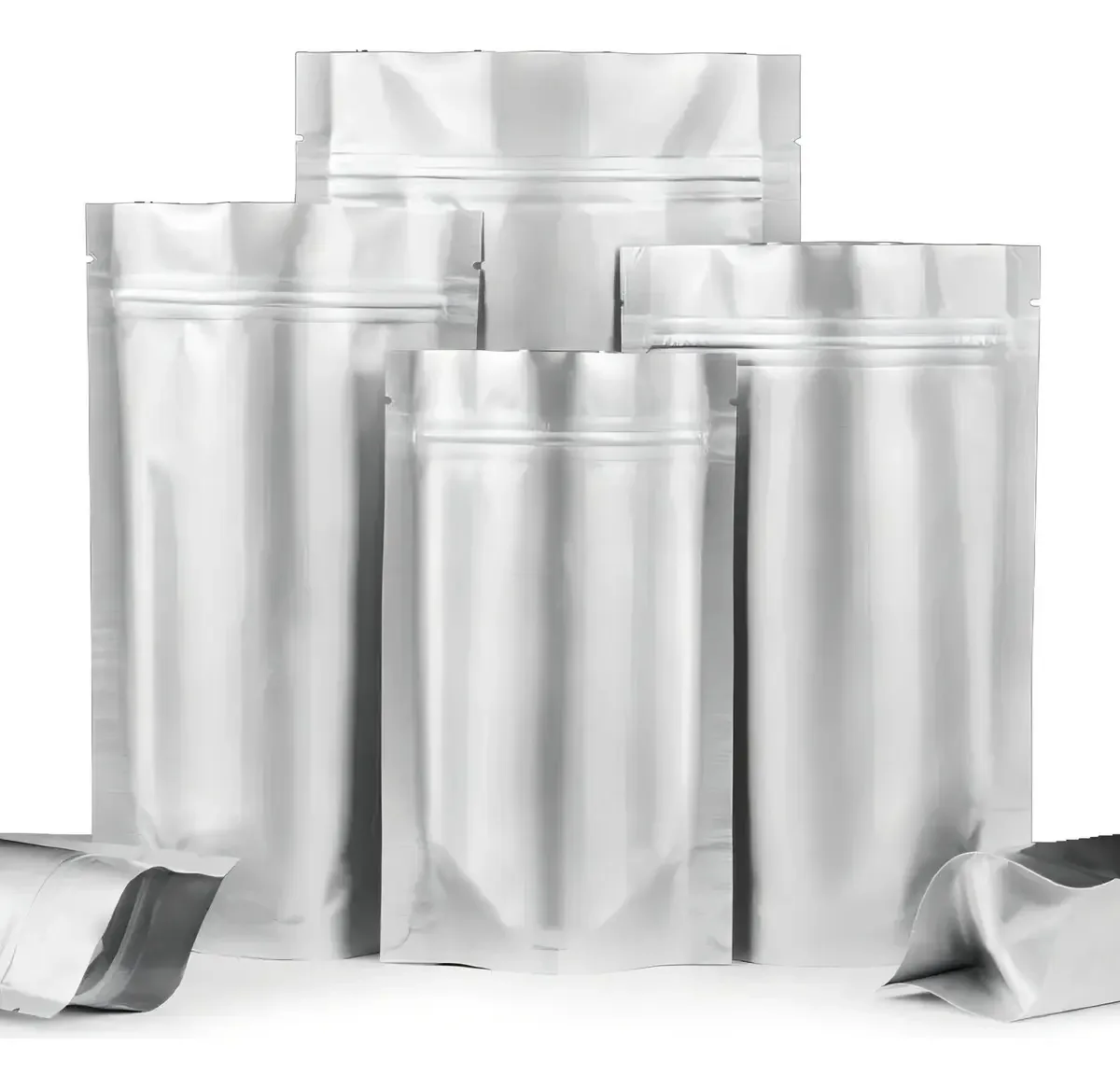Kit 20 Sacos Zip Lock Alimentos 24x16cm Hermético