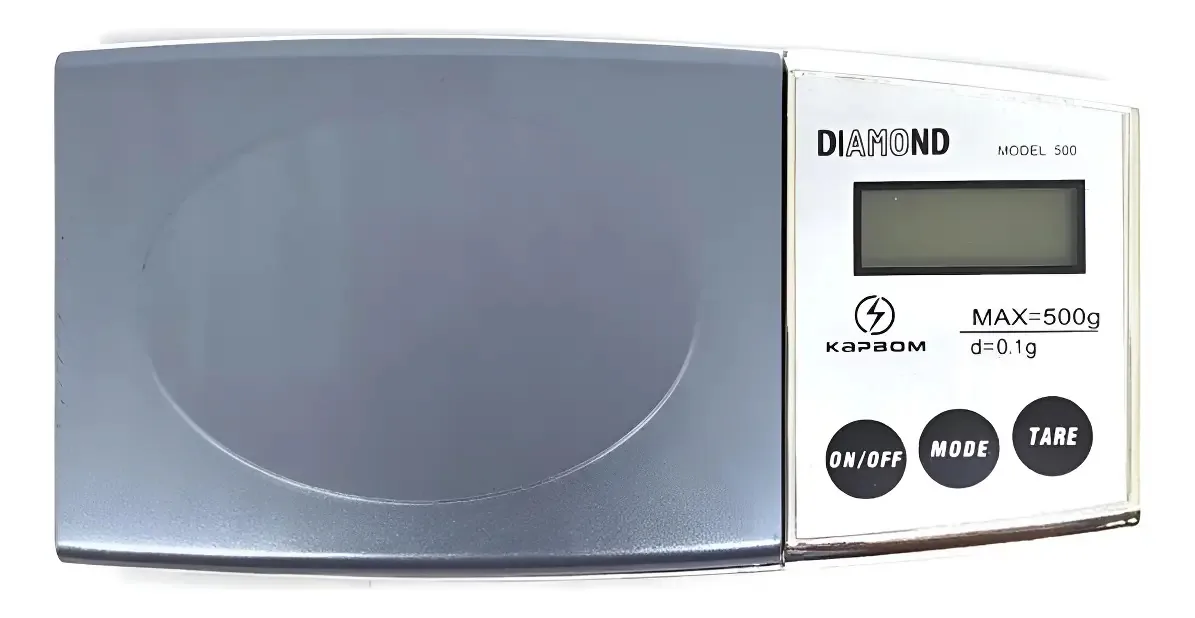 Mini Balança Digital BMF AL-SF002 Alta Precisão 500g Resolução 100mg