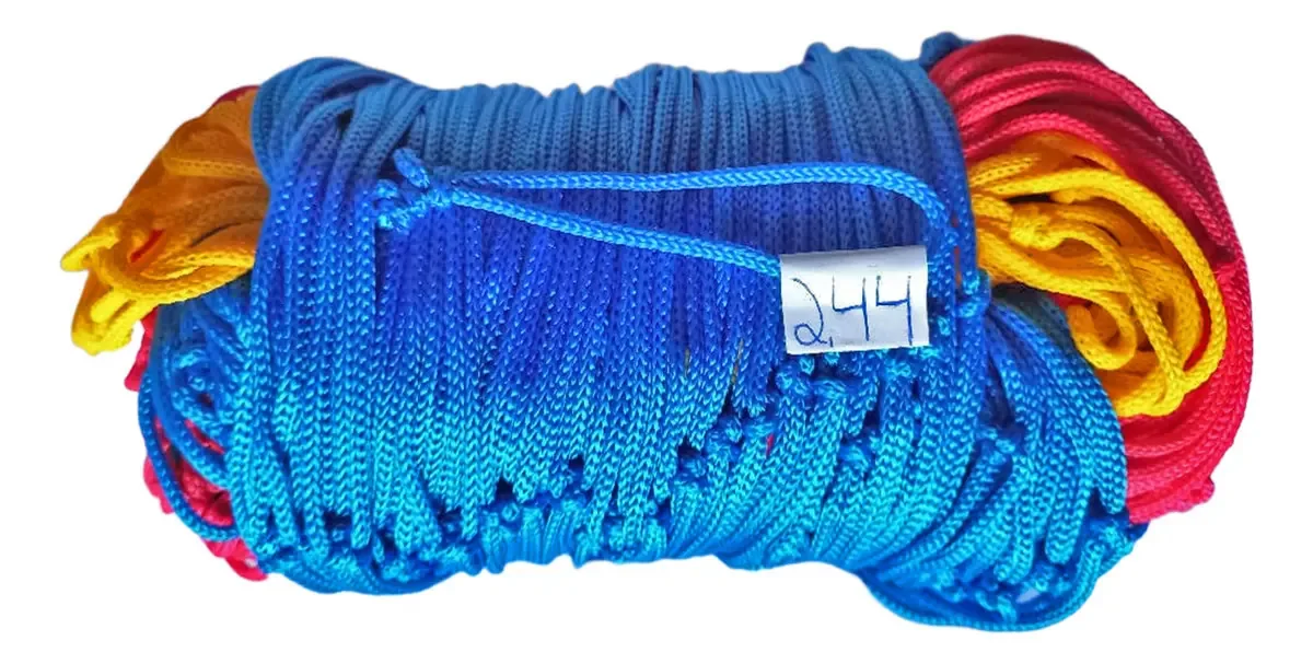 Rede Proteção P/ Cama Elástica Infantil 2,44m Nylon UV 300Kg