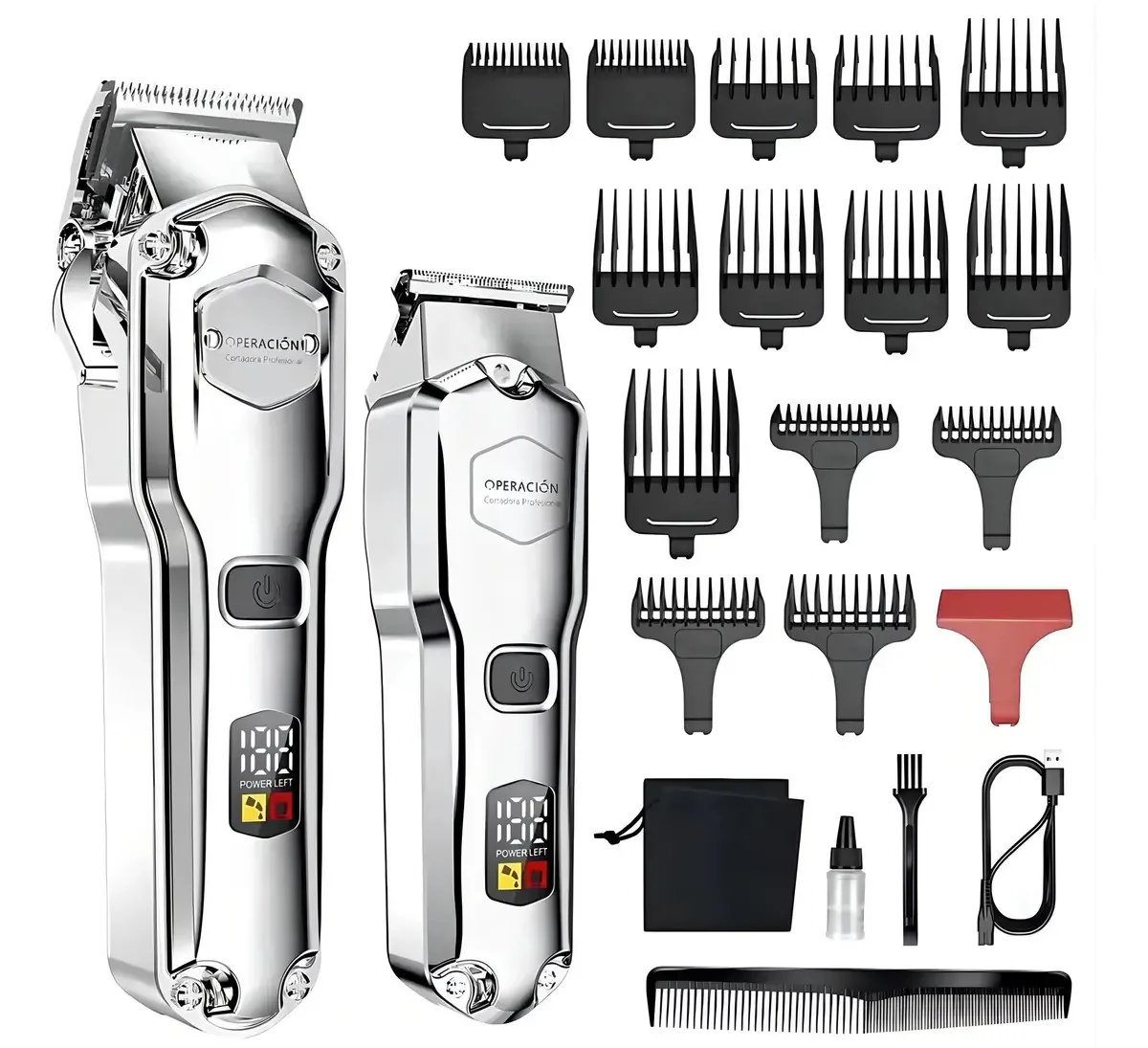 Máquina de cortar cabelo Operation® Máquina de cortar cabelo profissional Máquina de cortar cabelo para homens Corte de cabelo de barbeiro para homens para corte de cabelo Máquina de cortar cabelo...