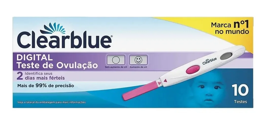 Tentando Engravidar Teste De Ovulação Digital Clearblue C/10