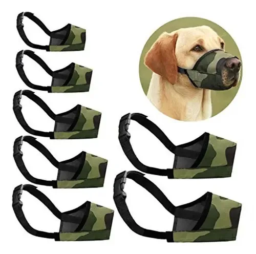 Cilkus — Focinheiras para cães, 7 peças, ajustáveis, respiráveis