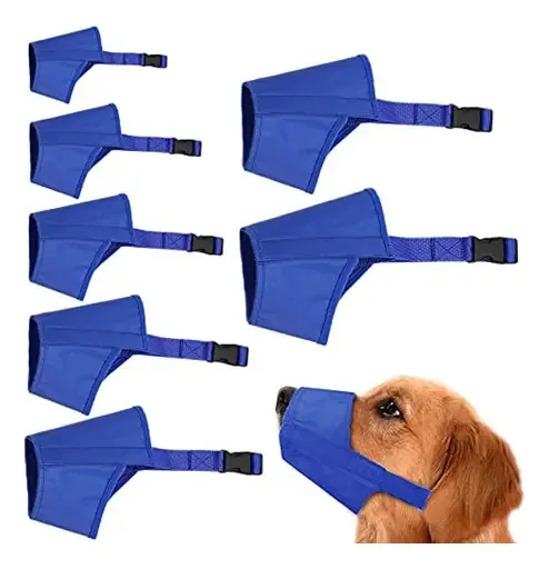 Cilkus — Focinheiras para cães, 7 peças, ajustáveis, respiráveis