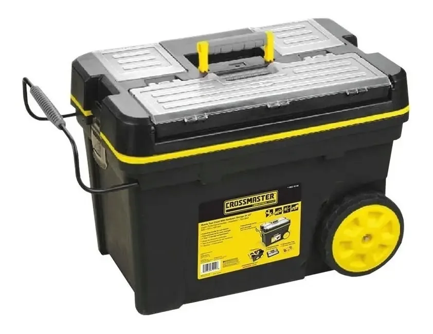 Caixa de ferramentas Crossmaster 9931044 com rodas