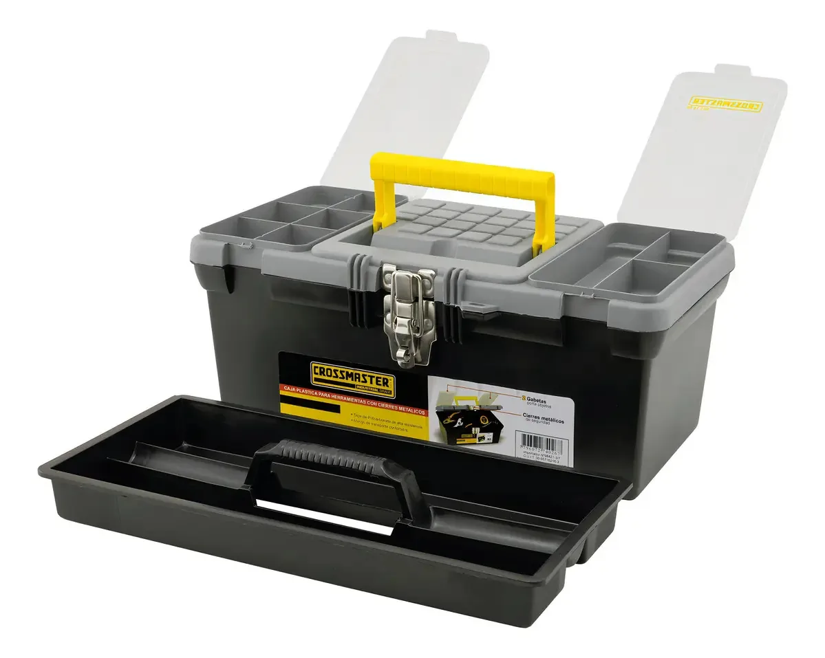 Caixa de ferramentas de plástico Crossmaster 9931058