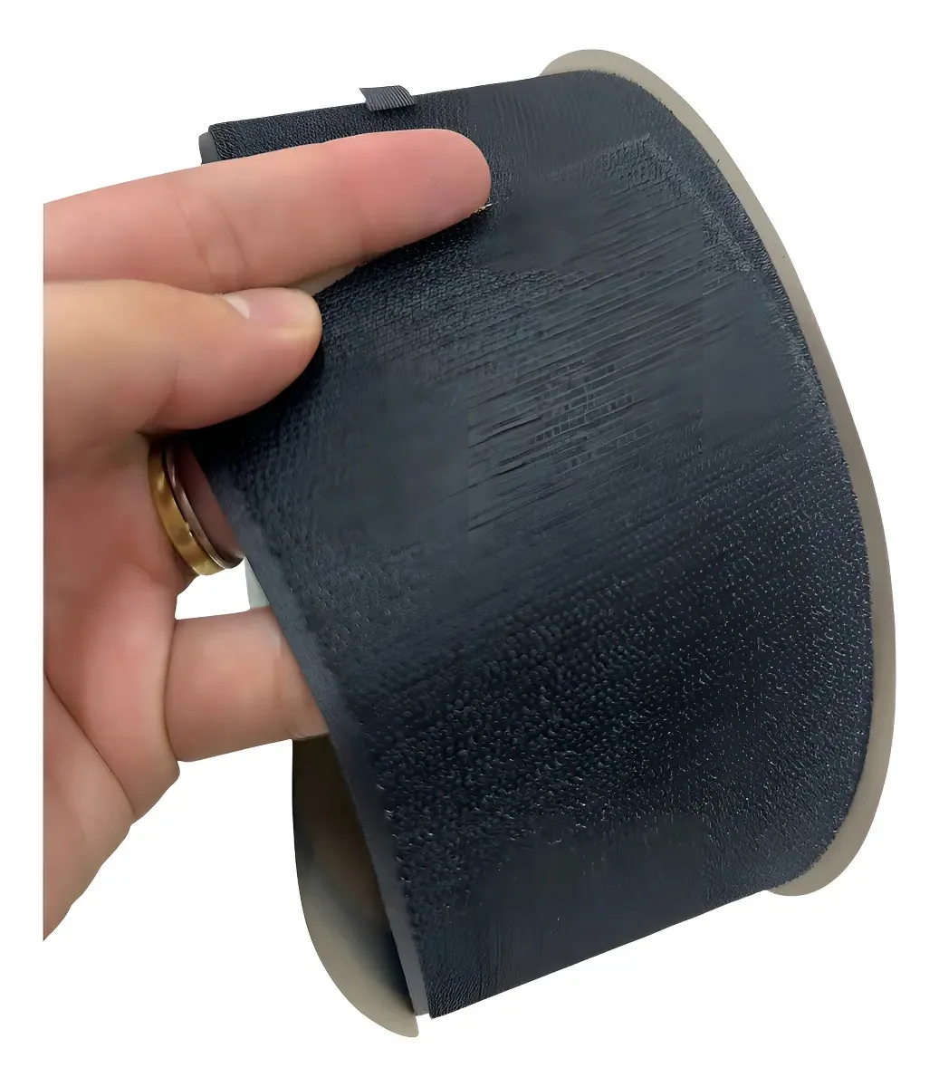 Fecho De Contato Fita Velkro Lado-gancho Macho 25 Mt De 50mm Cor Gancho Macho Preto 50mm