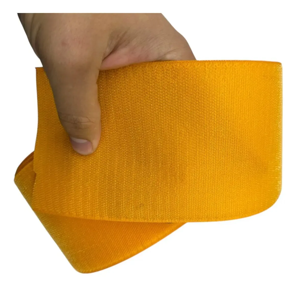 Fecho De Contato Fita Velkro Lado-gancho Macho 25 Mt De 50mm Cor Apenas Lado Gancho Laranja 50mm