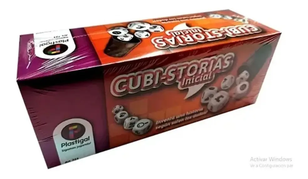 Jogos de tabuleiro Cubi-stories Initial Plastigal 723