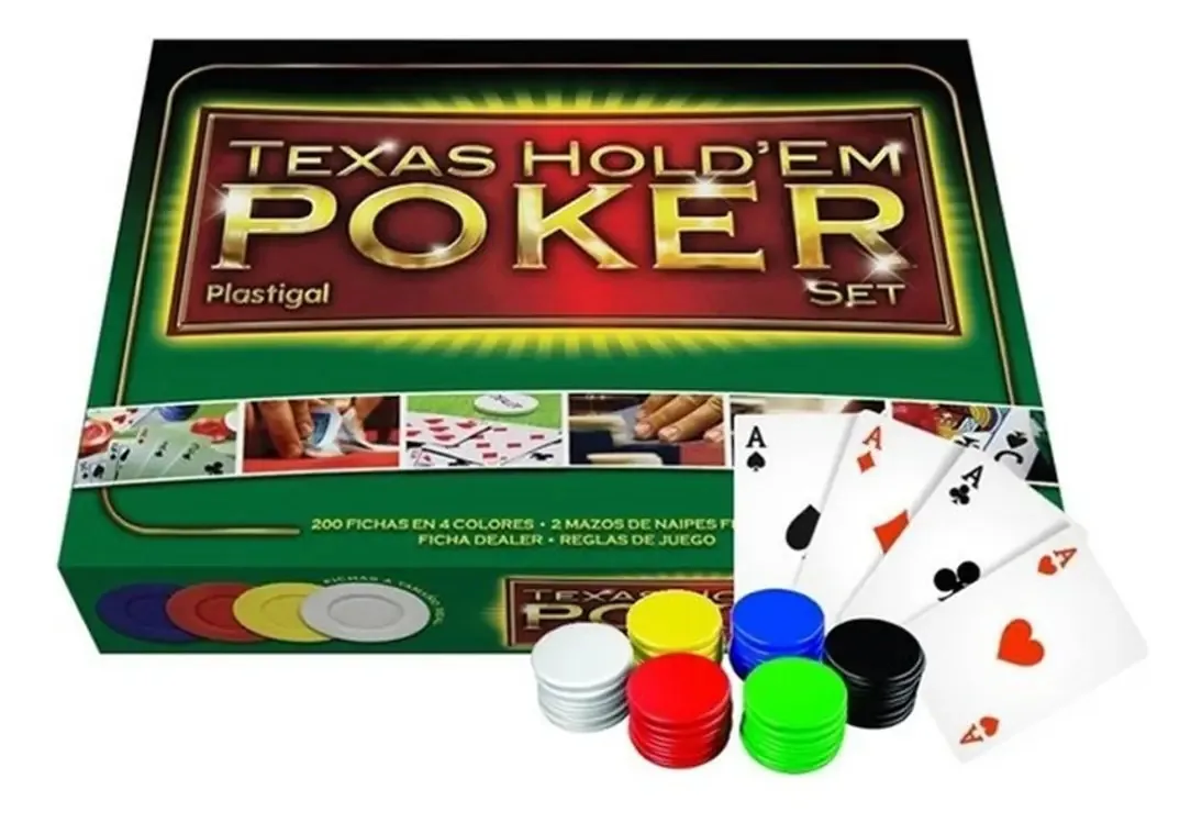 Kits de pôquer Plastigal Texas Hold'em
