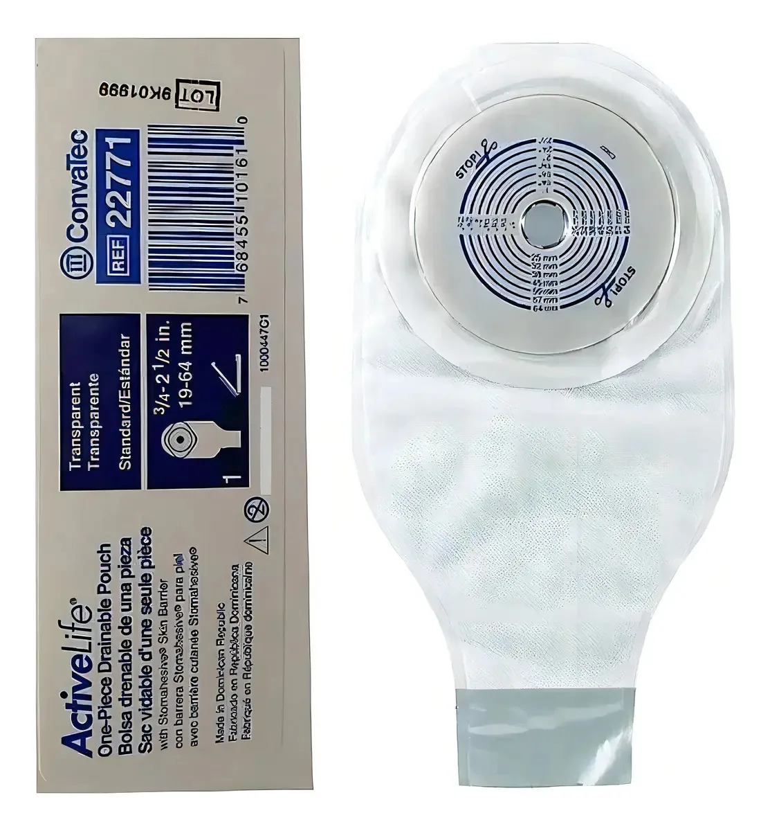Bolsa Colostomia Ostomia Transparente 10 Und. C/ Reg. Anvisa