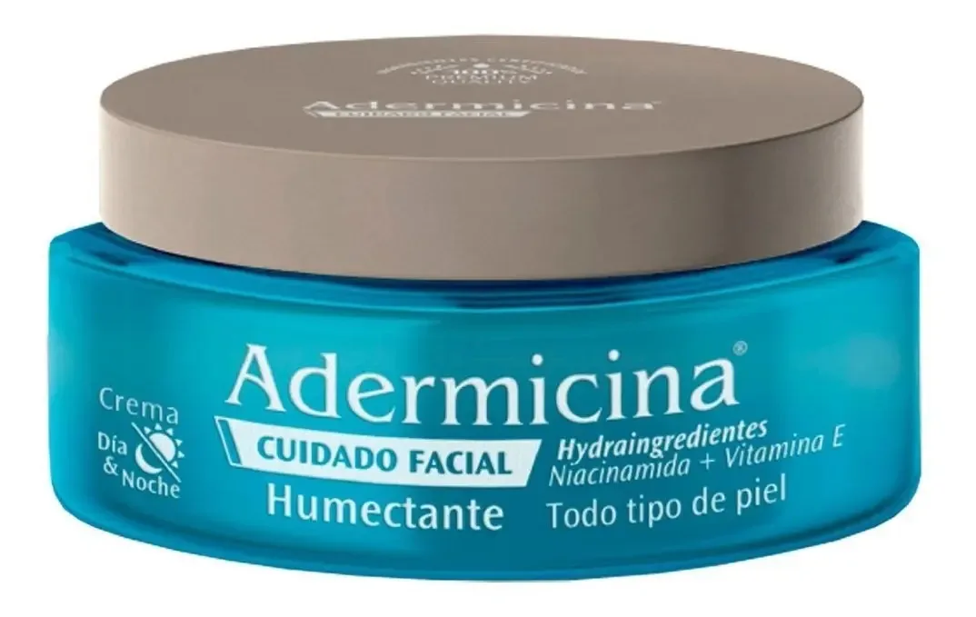 O cuidado facial hidratante Adermicina hidrata a pele sensível