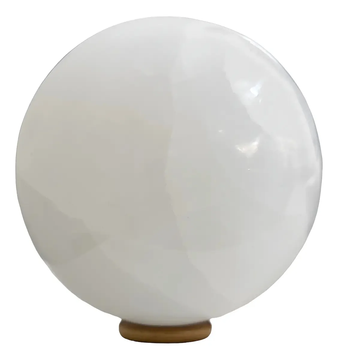 Esfera Pedra Cristal Selenita Natural Grande