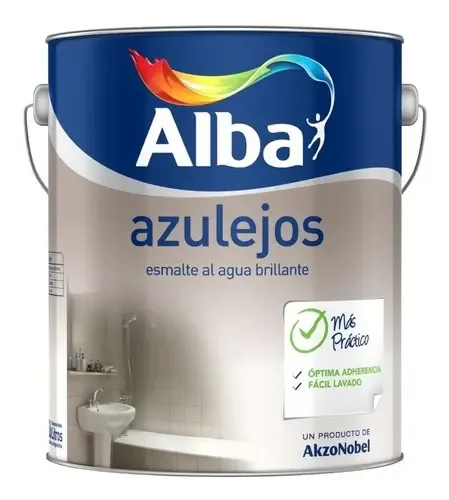 Alba Azulejos Esmalte para azulejos 3.6 L branco 1 unidad