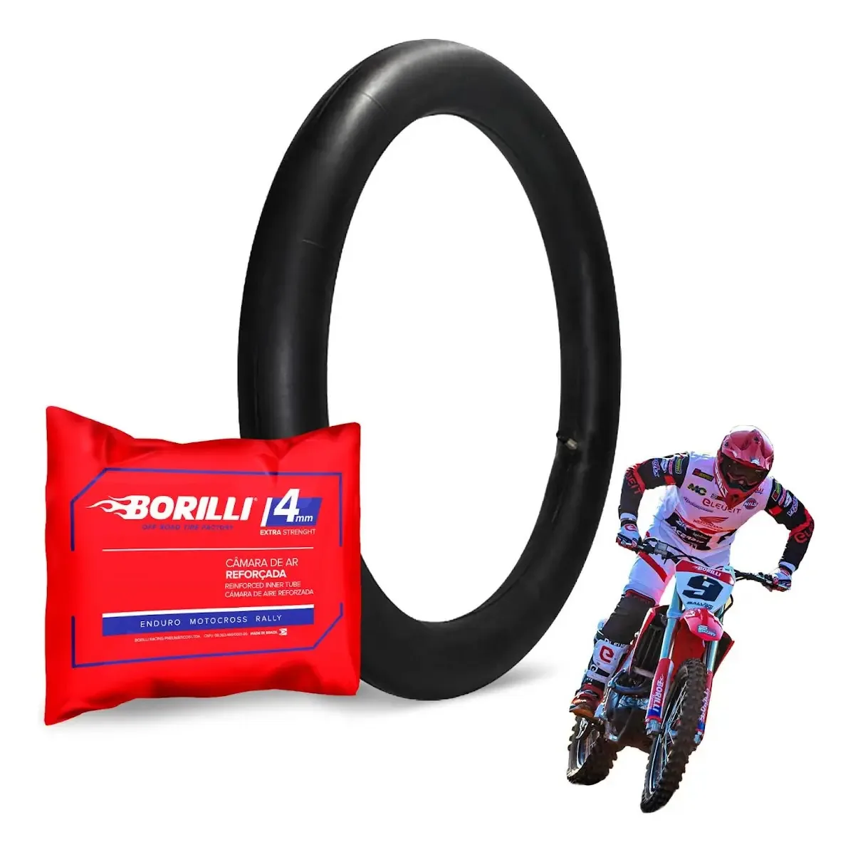 Câmara De Ar Borilli R19 Reforçada - 4mm