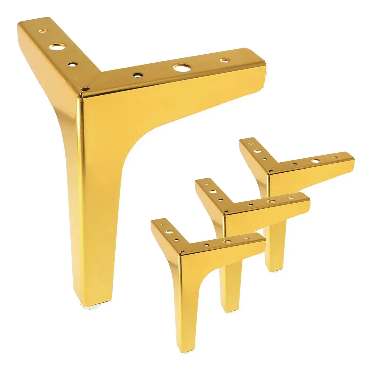 Conjunto Kyuionty de 4 pernas para móveis de 7 polegadas, pernas