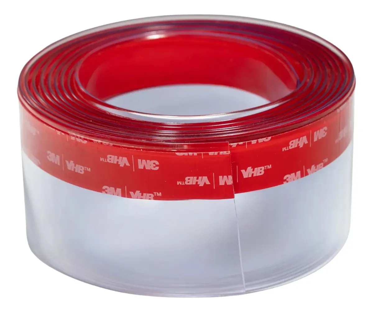 Veda Porta PVC Jro Top Soluções Adesivo 5m Transparente Insetos e Poeira