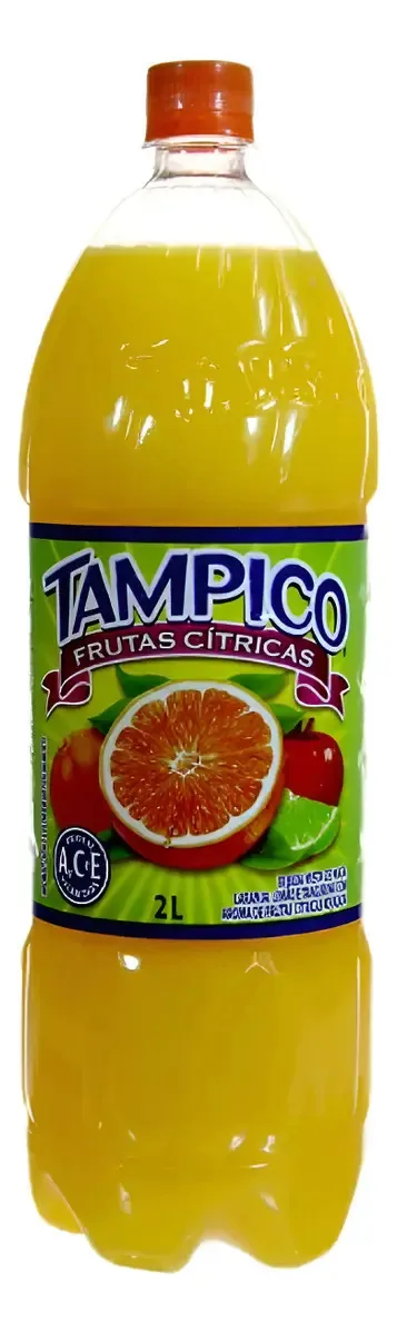 Suco Tampico 2l Frutas Cítricas Kit 3 Unidades