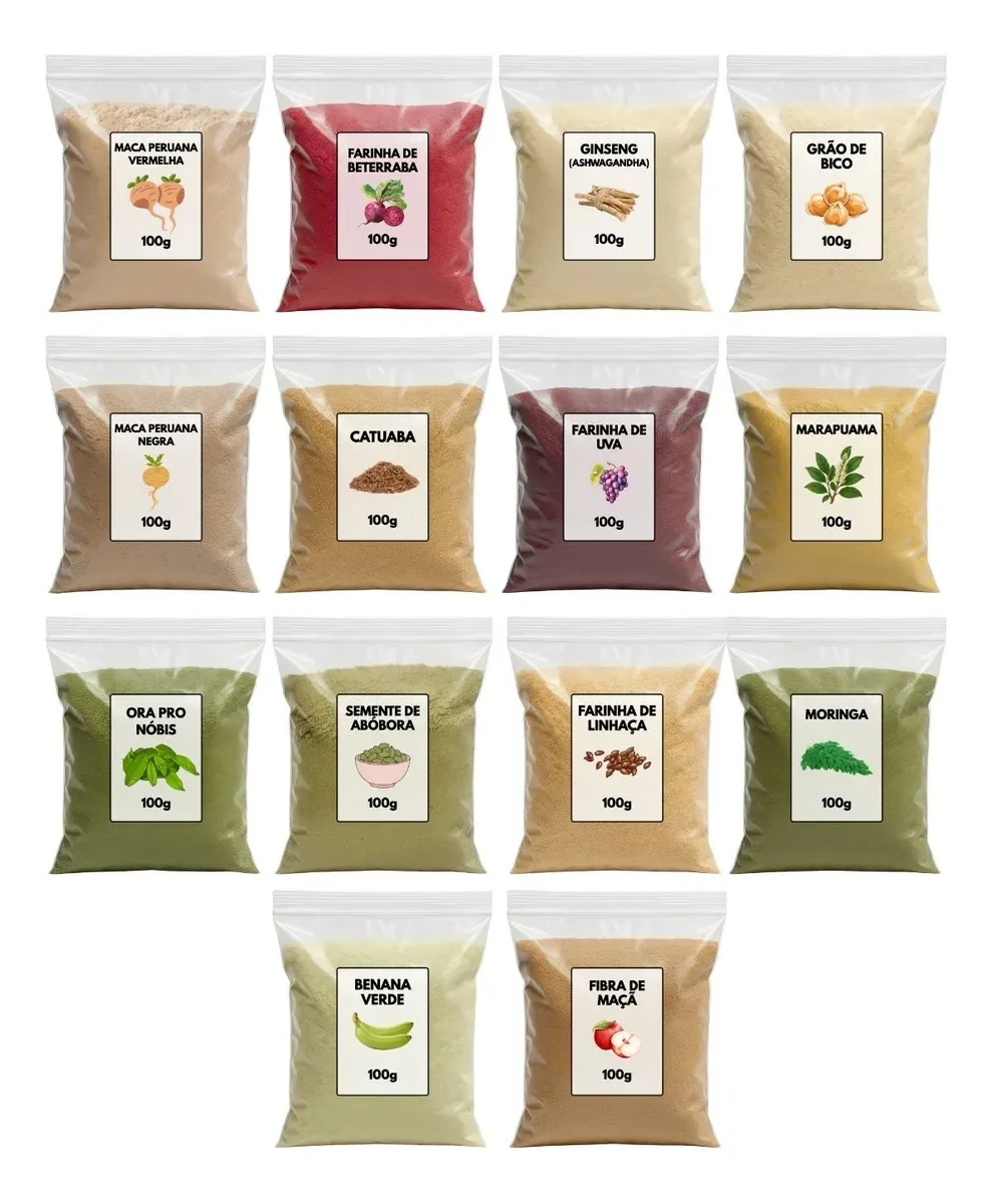Farinha farinha Daseiva Naturais Farinha sem glúten 100 g pacote x 14 un