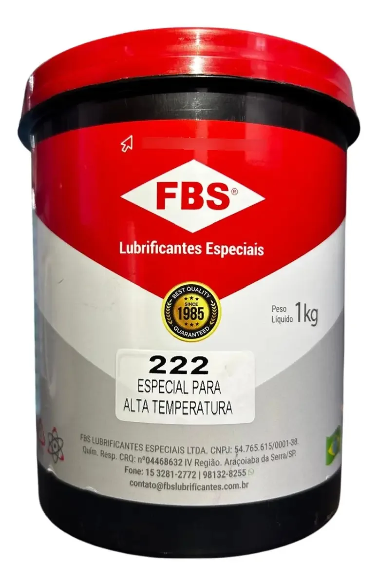 Graxa Especial Fbs 222 Alto Rendimento Extrema Durabilidade