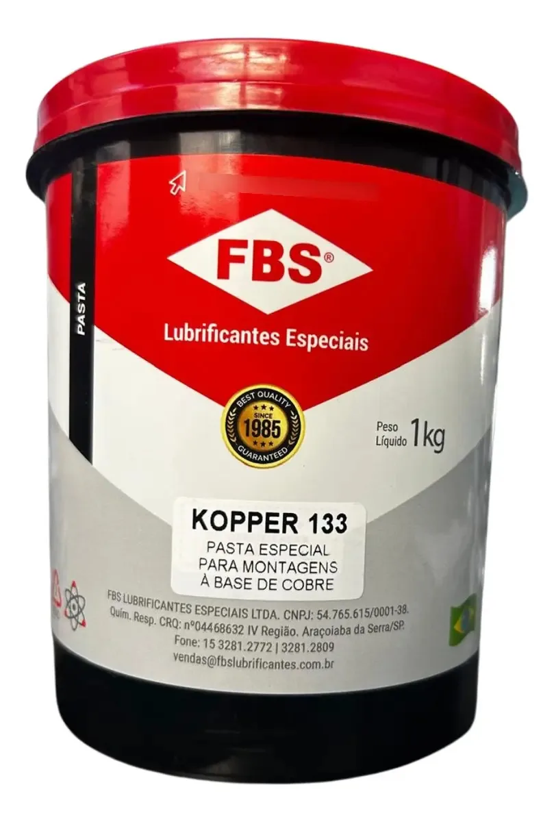 Pasta Lubrificante Fbs 133 Proteção Contra Corrosão 1kg