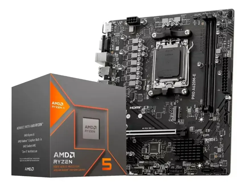 Atualização combinada nº 286 Pc Amd Ryzen 5 8600g + A620 N286