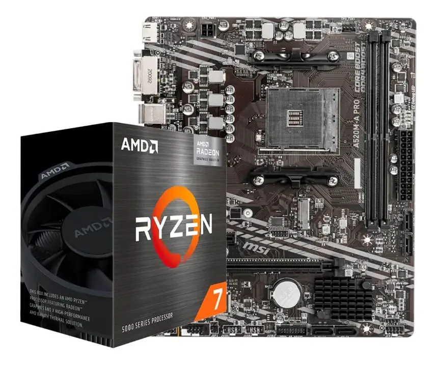 Atualização combinada nº 311 Pc Amd Ryzen 7 5700g + A520 N311