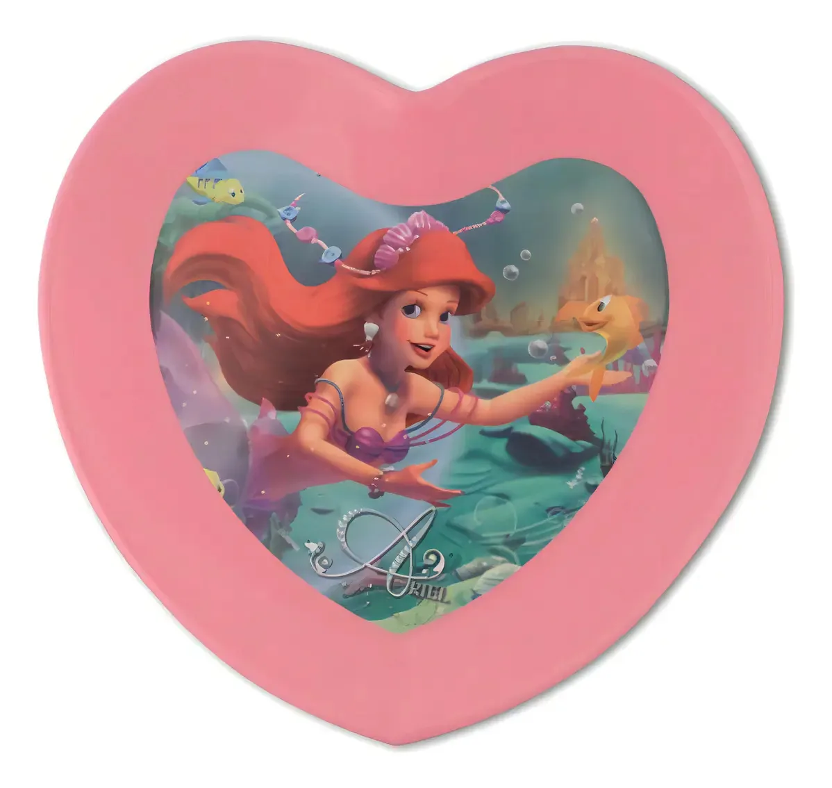Pratos de coração Little Mermaid 6661 Argos