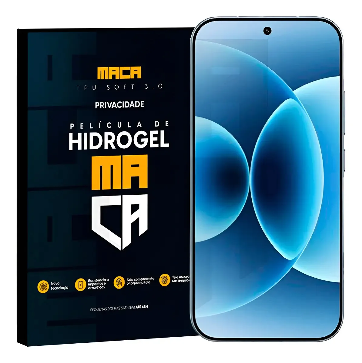 Película Hidrogel Tela Frontal Xiaomi 17 Privacidade