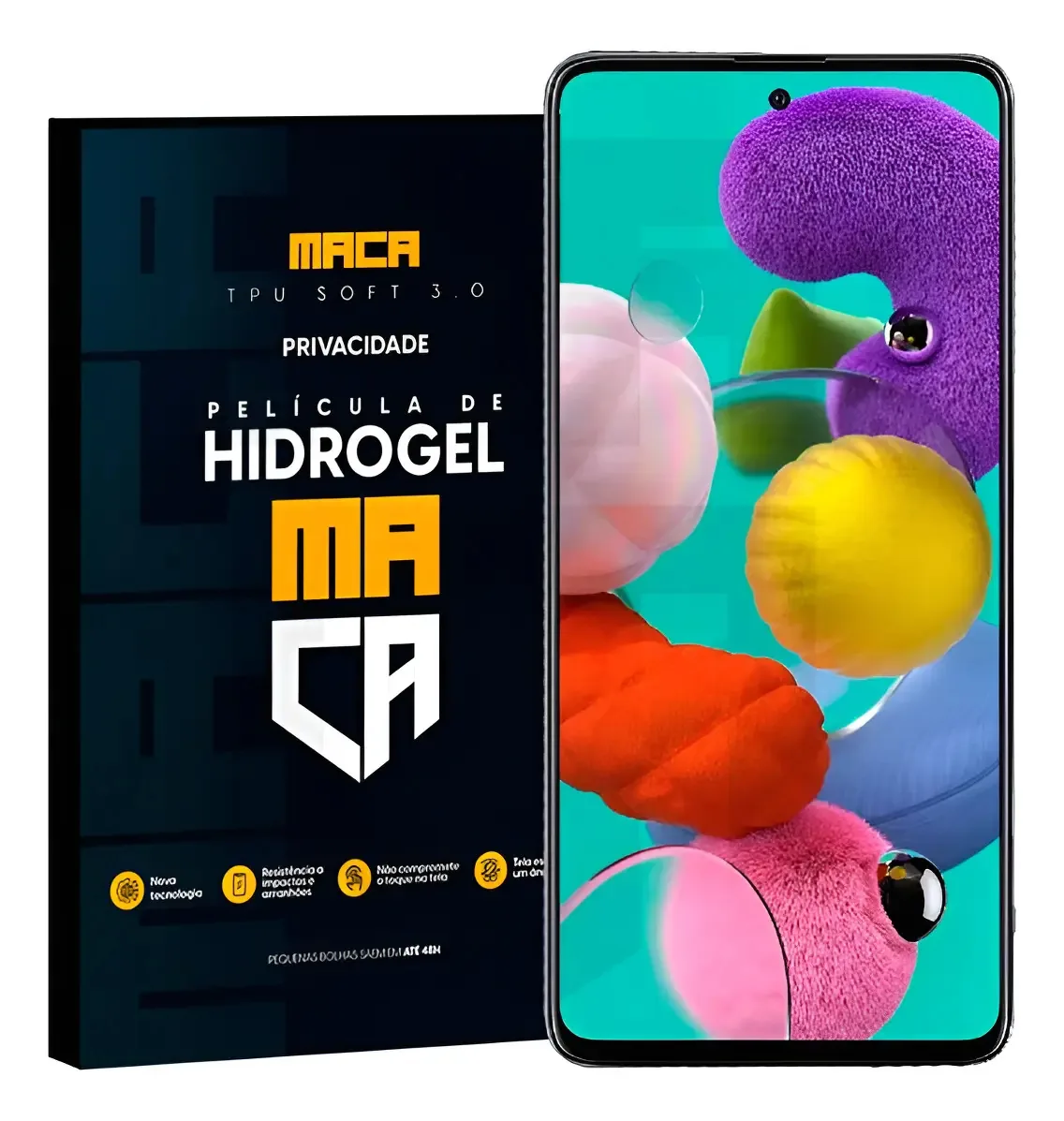 Película Hidrogel Frontal Galaxy M07 Privacidade