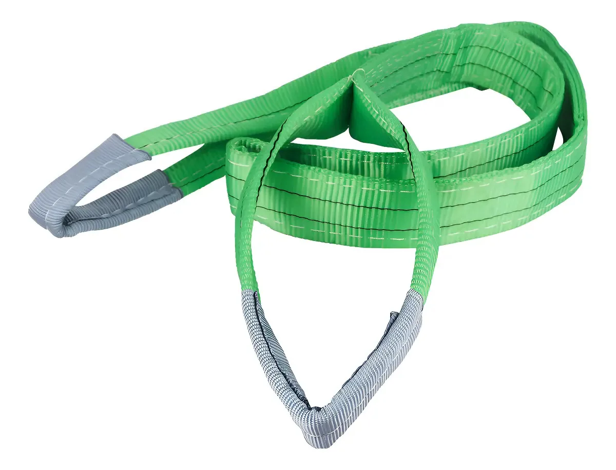Cinta de Elevação Robustec 2000kg 2m Náilon Verde Linha Pesada