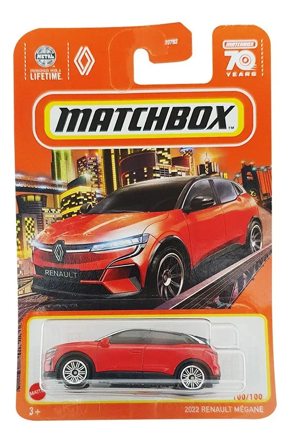 Matchbox 2022 Renault Mégane - Vermelho