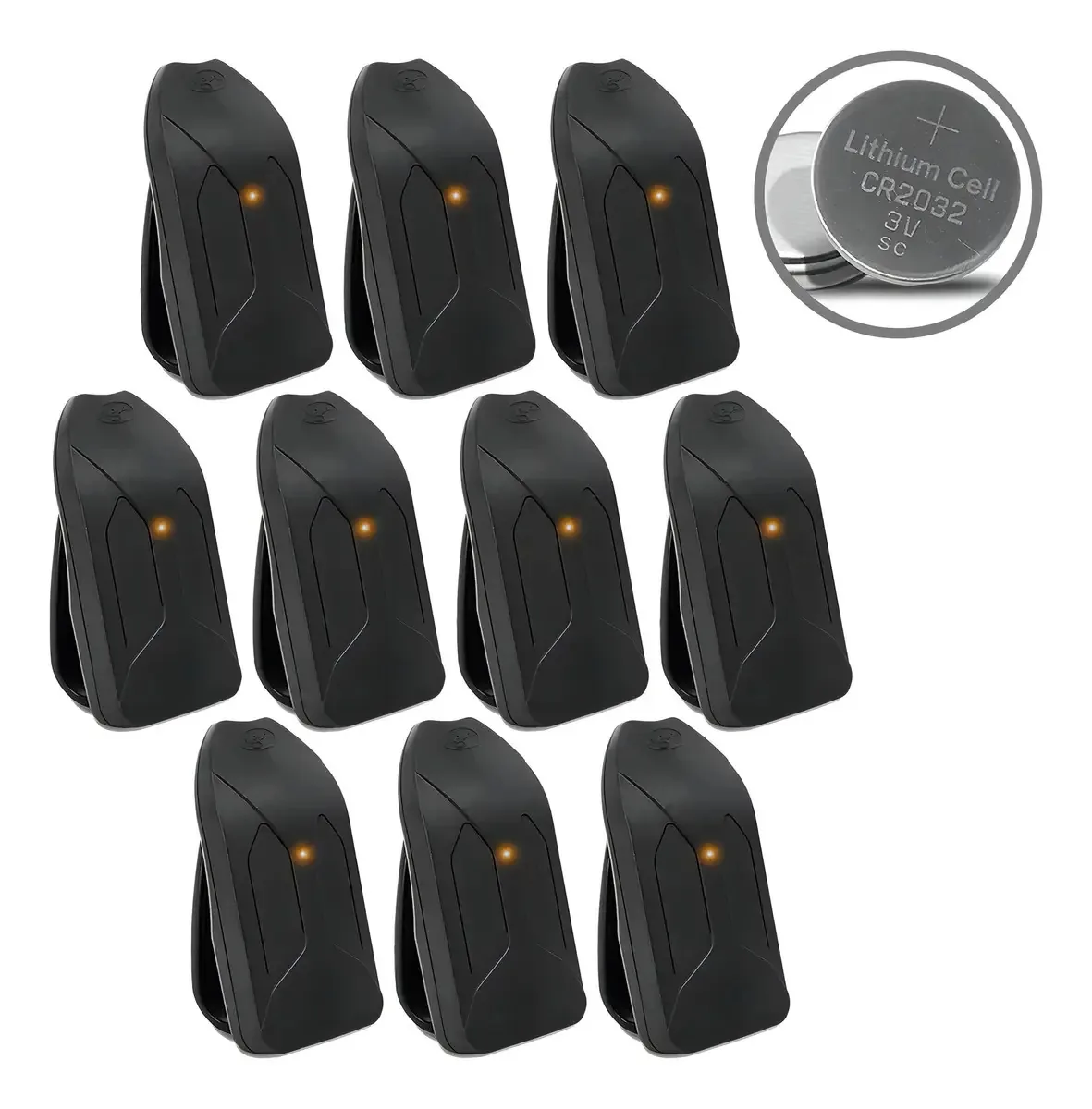 Kit 10 Controles Remotos Tok PPA 433MHz para Portão Automático
