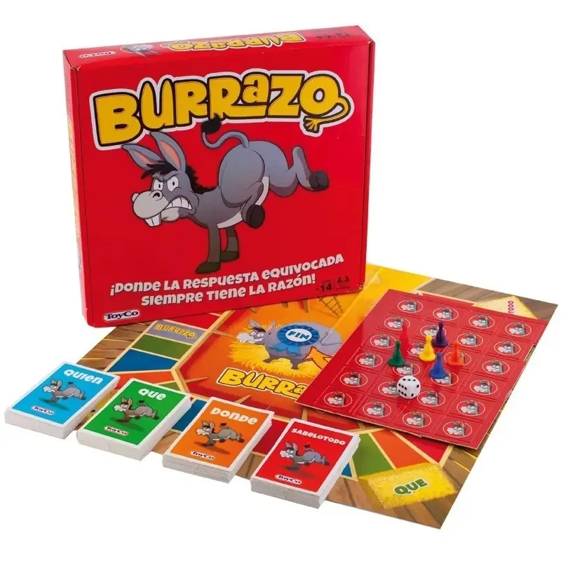 Jogo de tabuleiro Burrazo