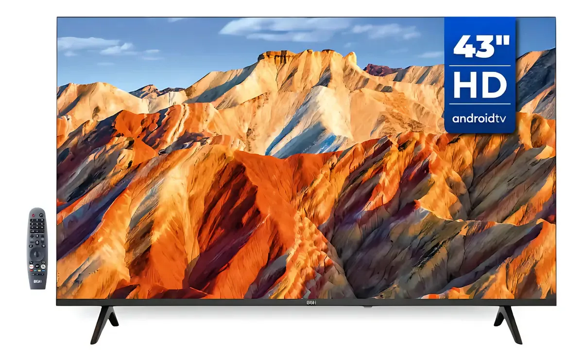 Smart TV Bgh 43 Full HD com Android TV B4324fk5aip