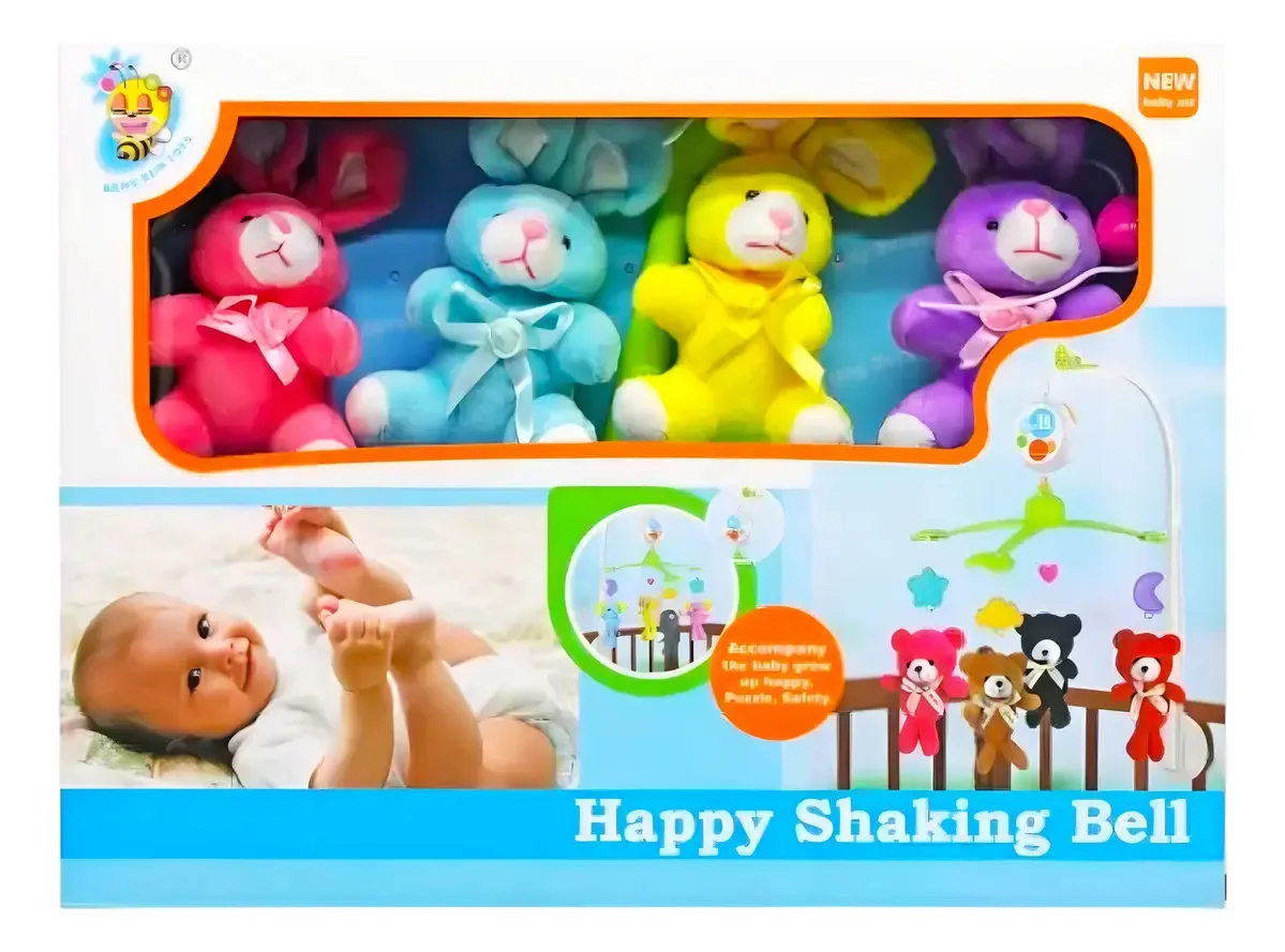 Mobile Cunero Musical Cradle Baby Sound Melodies Rabbit
