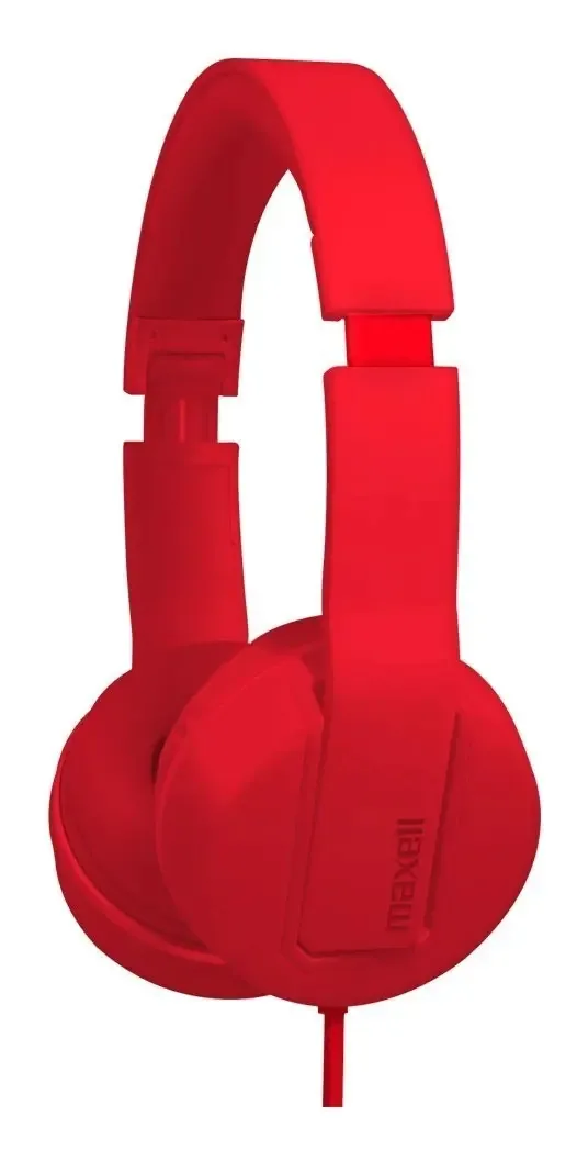 Fones de ouvido viva-voz Maxell Solid2 Sms-10, cor vermelha