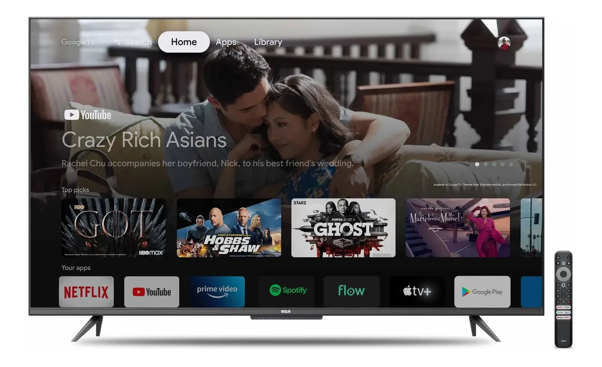 Smart TV Rca 65 e 65P7UHD Ultra Hd 4k Android TV
