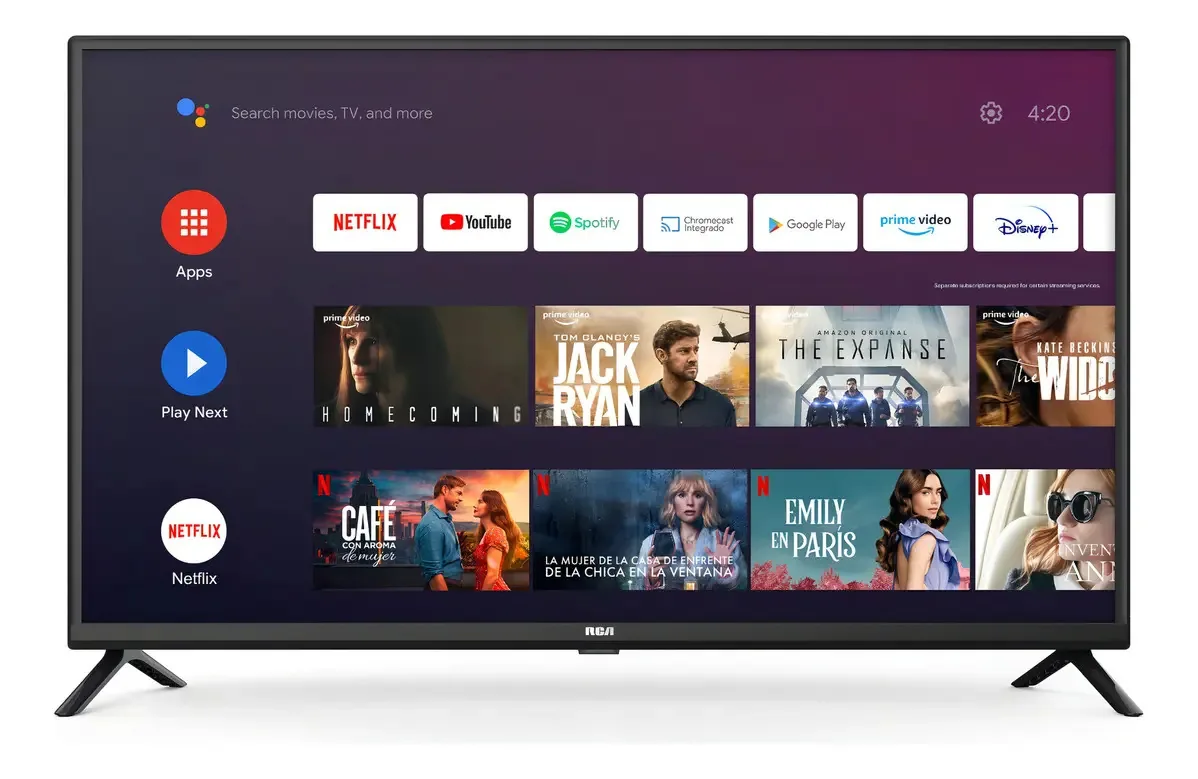 Smart TV Rca 43 C43 e TV Android Fhd