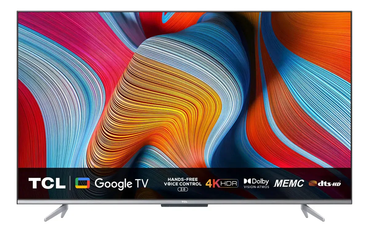 Smart TV 55 Tcl L55p725 4k Uhd Google Tv