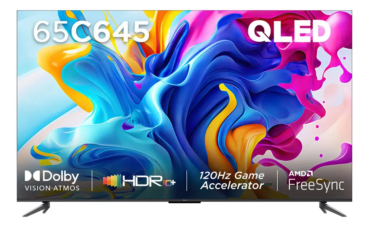 Google TV Tcl Qled L65x645 UHD