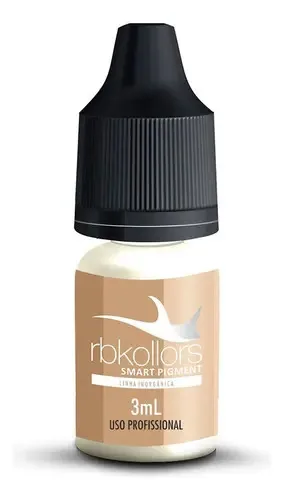 White Pigmento Branco 3ml RBKollors Micropigmentação Microblading