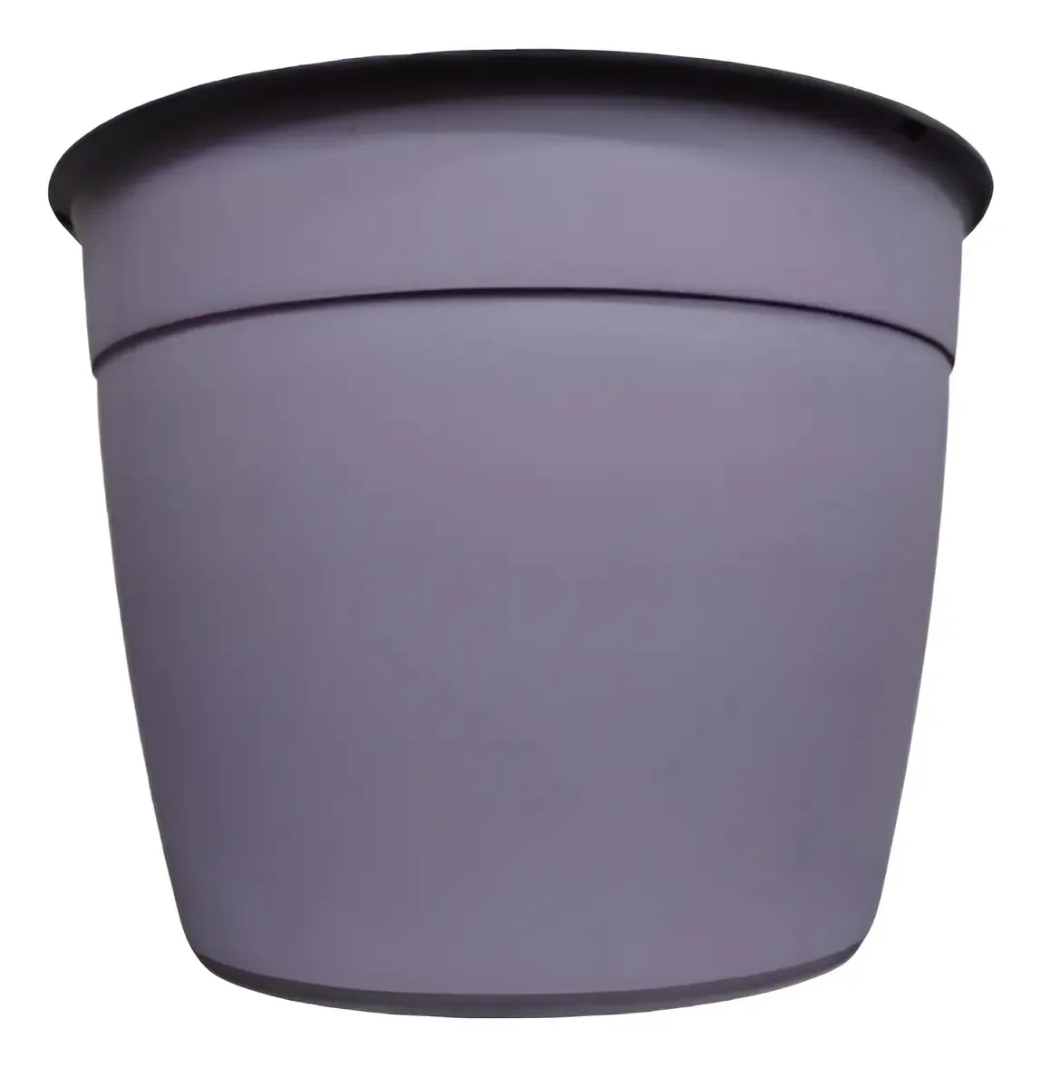 Vaso Simil, plástico redondo nº 12 x 5 unidades, cor: lilás Simil