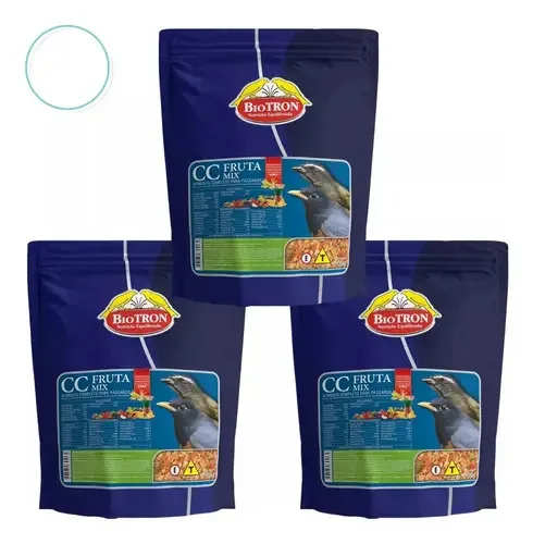Kit 3 Fruta Mix Biotron 500g